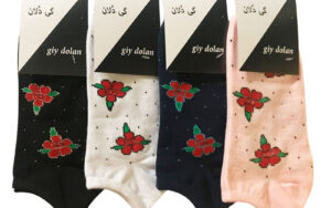 064b98b63b0ff545ab5929165de03045c2f07489_1618003432 جوراب زنانه گی دُلان طرح گل کد 7070 مجموعه 4 عددی